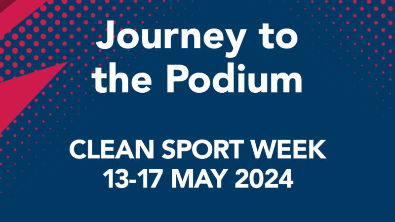 UKAD Clean Sport Week Journey To The Podium